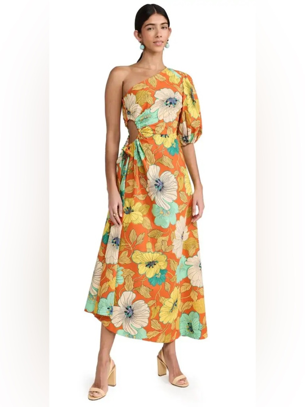 Alemais Piato shoulder dress, US 2